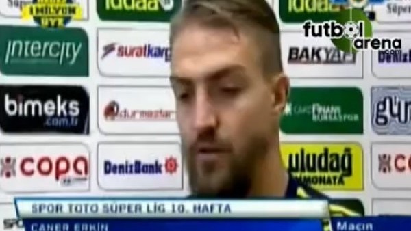 Caner Erkin: 'Özür dilerim'