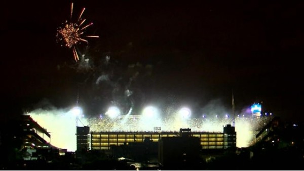 River Plate tribünlerinde müthiş şov!