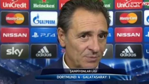 Prandelli Dortmund maçı sonu açıklamaları