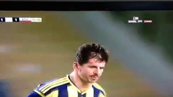 Emre Belözoğlu hakeme küfür mü etti?