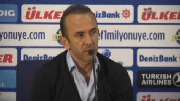 Mehmet Özdilek maçın ardından konuştu