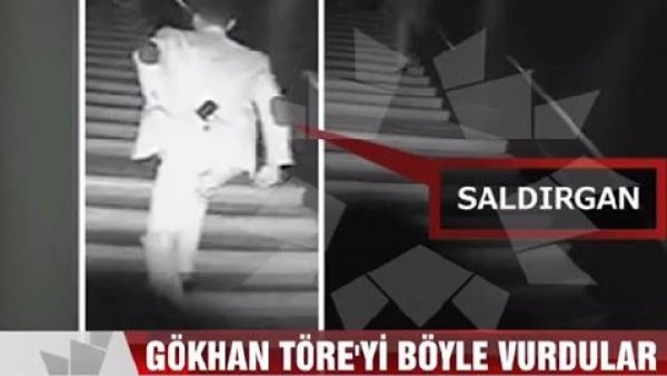 Gökhan Töre'ye saldırının görüntüleri ortaya çıktı.