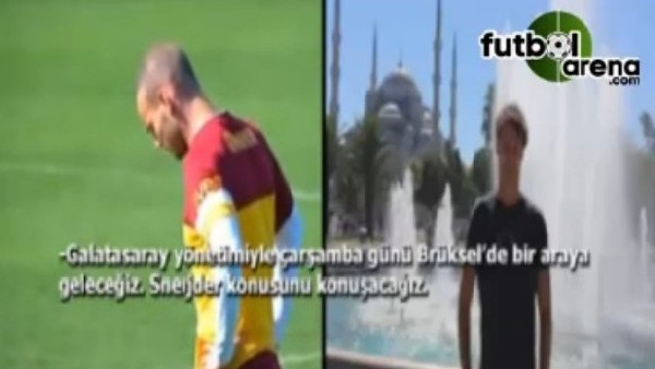 Sneijder'in menajerinden BOMBA açıklama