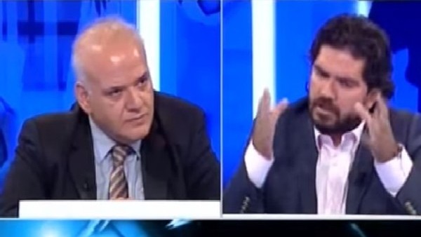Canlı yayında Ahmet Çakar - Rasim Ozan Kütahyalı kavgası