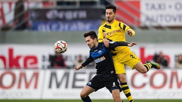 Paderborn 2-2 Dortmund - Maç Özeti (22.11.2014)