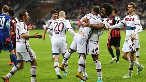 Frankfurt 0-4 Bayern Münih - Maç Özeti (8.11.2014)