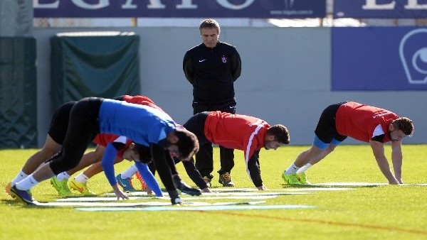 Trabzonspor'da, Galatasaray maçı hazırlıkları