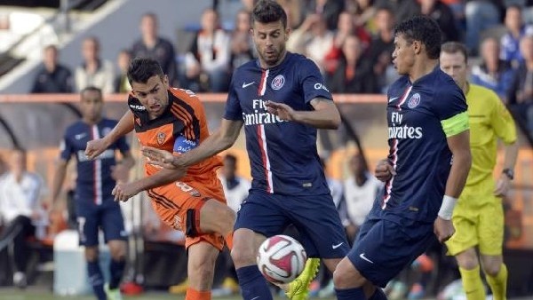 Lorient 1-2 PSG - Maç Özeti (1.11.2014)