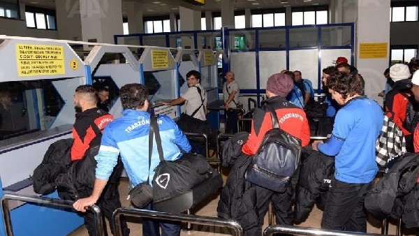 Trabzonspor Polonya'ya Gitti