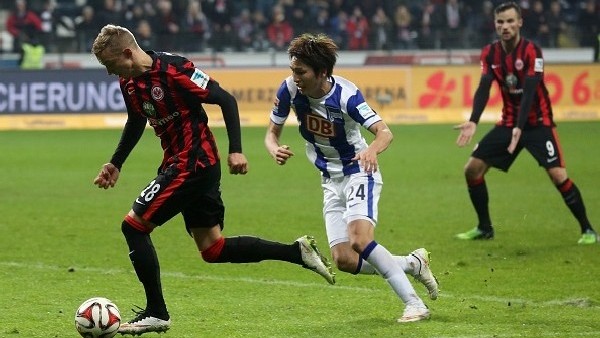 Frankfurt 4-4 Hertha Berlin - Maç Özeti (17.12.2014)