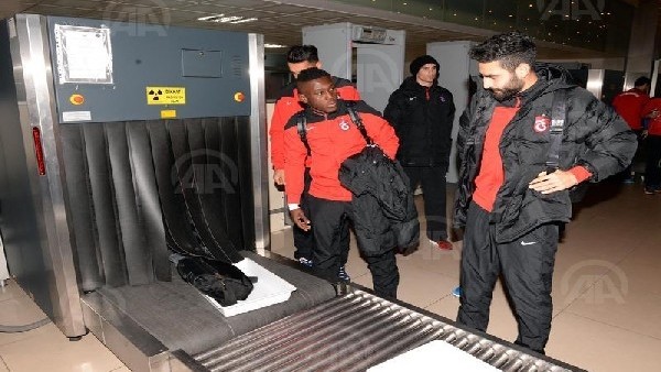 Trabzonspor kafilesi Ankara'ya gitti