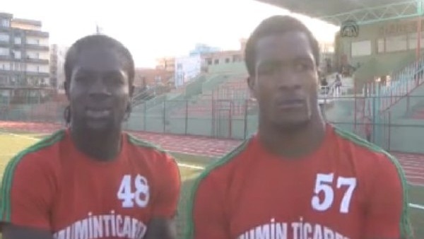 Cizre, siyahi futbolcuları bağrına bastı