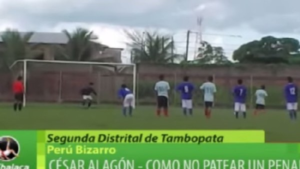 Bu penaltı herkesi güldürdü