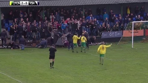 Tribünleri yıkan gol!...