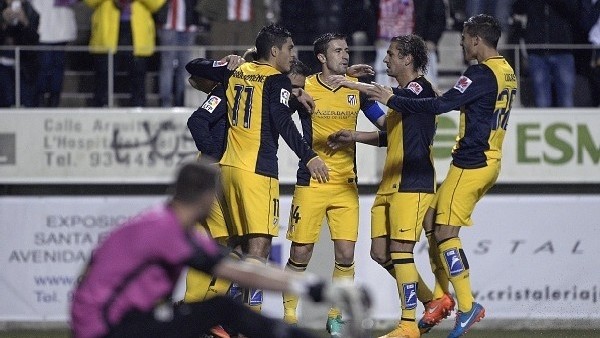L'Hospitalet 0-3 Atletico Madrid - Maç Özeti (3.12.2014)