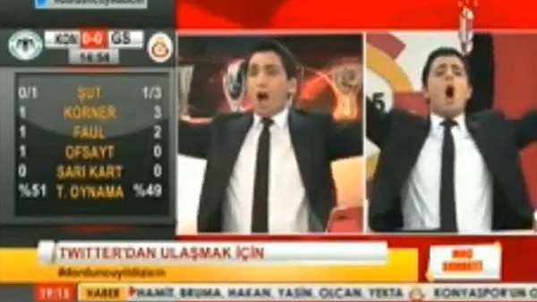 GS TV spikerleri çıldırdı!