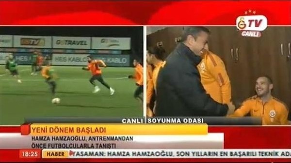 Hamzaoğlu geldi, Sneijder ayağa kalkmadı!