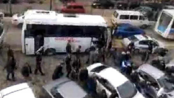 Amatör maçta taraftar şiddeti