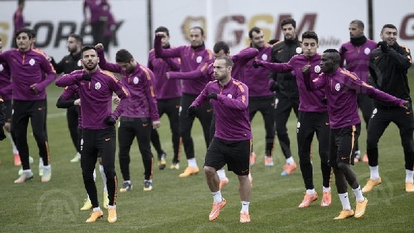 Galatasaray, Arsenal maçı hazırlıklarını tamamladı