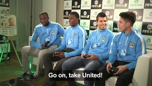 City'li yıldızlar Fifa'da kapıştı