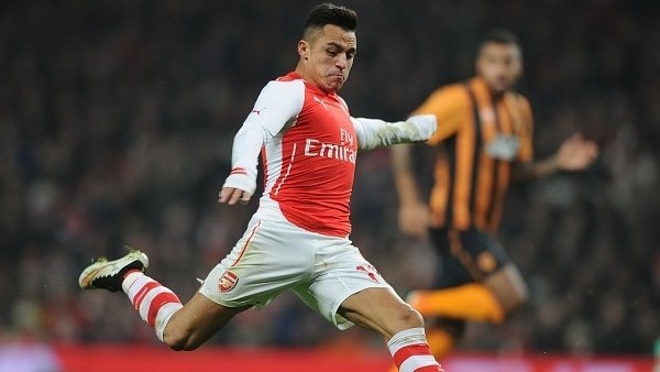 Alexis Sanchez'den şık gol