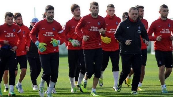 Trabzonspor'da ikinci yarı hazırlıkları