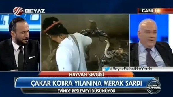 Ahmet Çakar: 'Hepinize kobramı göstereceğim'
