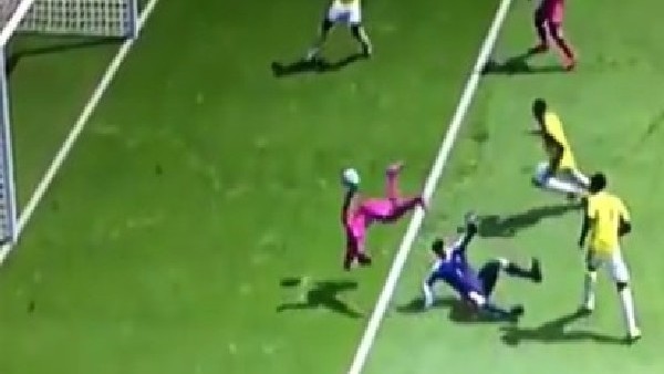 Fizik kurallarına aykırı gol