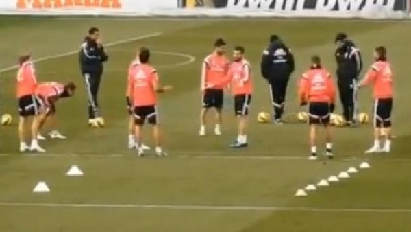 Isco antrenmanda büyüledi