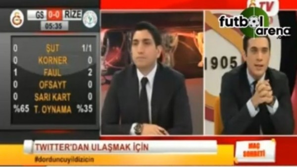 Sneijder golü attı, GSTV yıkıldı!