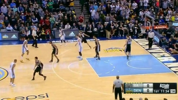 San Antonio, Nuggets'a acımadı!