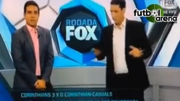 Canlı yayında aniden bayıldı!