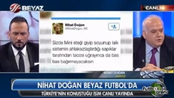Ahmet Çakar canlı yayında çıldırdı!