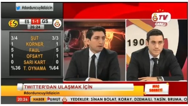 GS TV'de Muslera şoku! Tam överken hatalı gol yedi