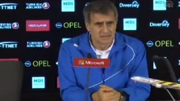 Şenol Güneş'ten maç sonu açıklamalarda bulundu