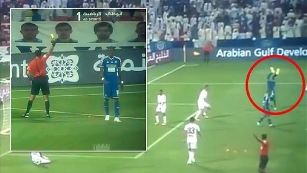 Amuda kalktı, sarı kart gördü!