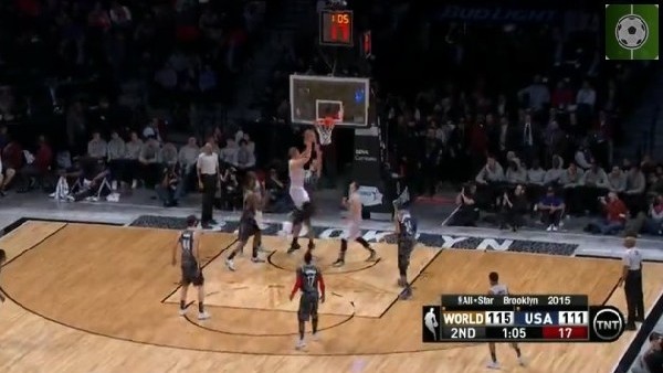 All-Star'da Yükselen Yıldızlar Maçı'nda en güzel 10 hareket