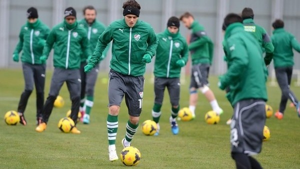 Bursaspor'da Rizespor hazırlıkları