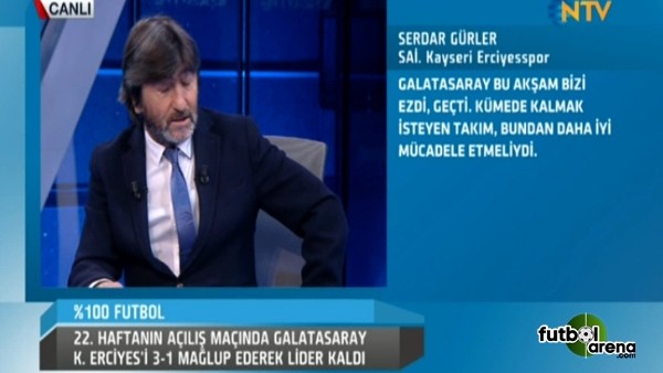 Rıdvan Dilmen: 'Hakem G.Saray'a asist yaptı'