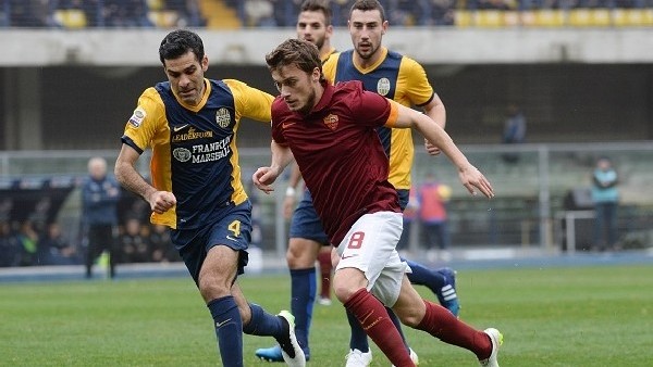 Verona 1-1 Roma - Maç Özeti (22.2.2015)