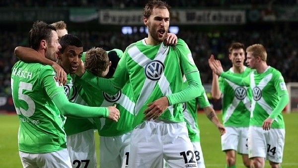 Wolfsburg 2-1 Hertha Berlin - Maç Özeti (22.1.2015)