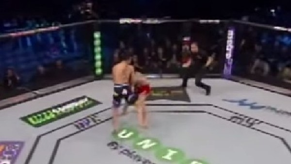 8 saniyede nakavt etti!