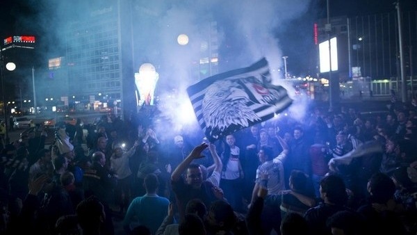 Beşiktaş taraftarı coştu - İstanbul