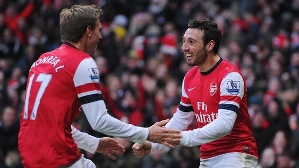 Cazorla ve Monreal'den müthiş şov!...