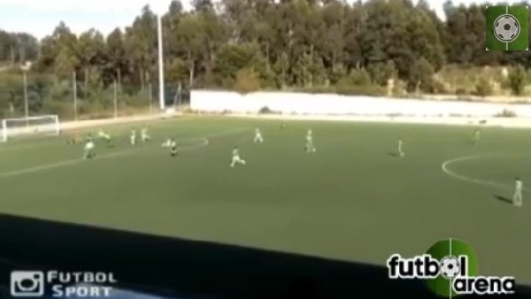 Amatör futbolcudan Maradona golü!...