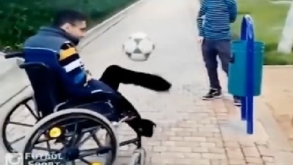 Futbol aşkı engel tanımaz...