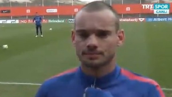 Wesley Sneijder: 'Beklentimiz yüksek'