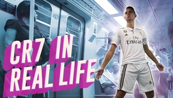 Brezilya'da Cristiano Ronaldo klibi