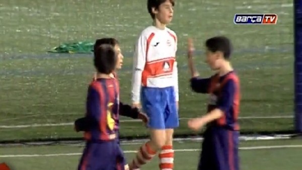 Barça'lı gençlerden süper goller