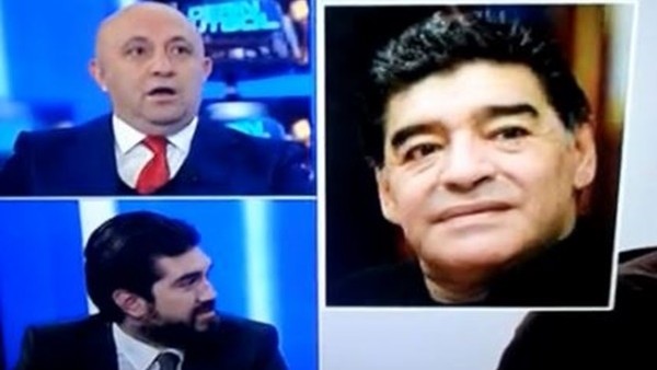 Sinan Engin, Maradona'yı görünce titredi...